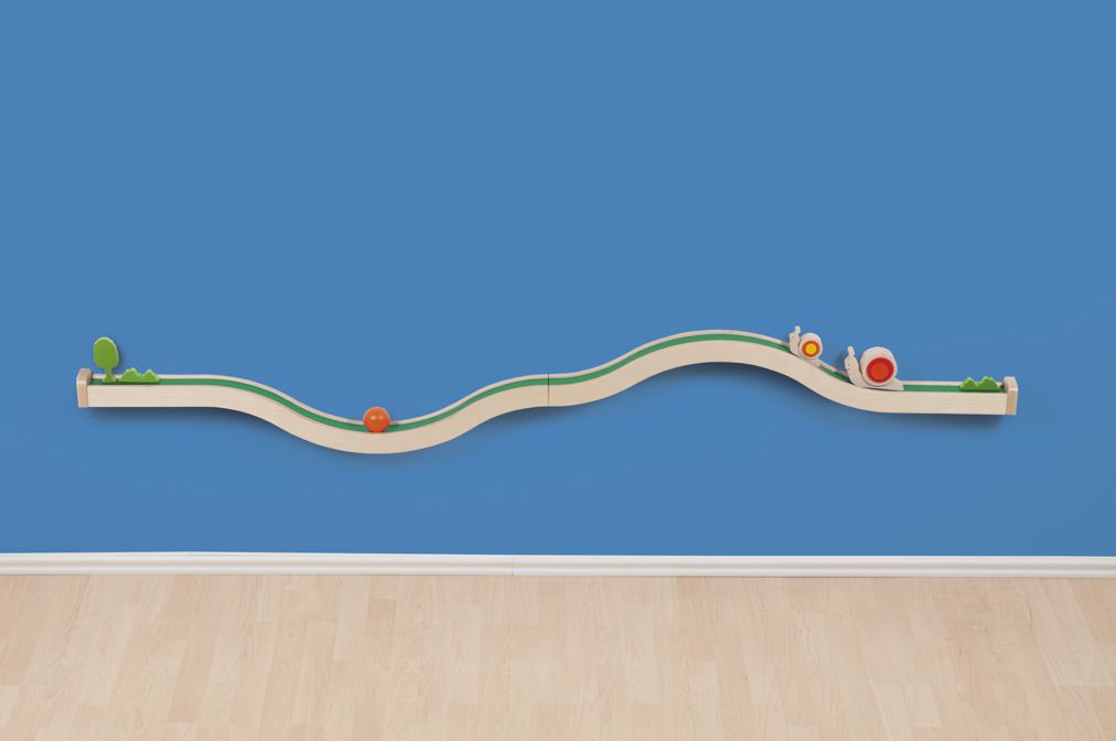 Wandspielbahn, 4 Varianten